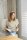 Knit Factory | Casy Strickpullover Leinen - 36/38 | Braun