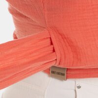 Knit Factory | Dani Wickeltop Sunset Orange - 36/42