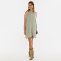 Knit Factory | Sola Kleid Olive Mist - 40/42 | Grün