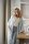 Knit Factory | Elva Kimono Lang Woolwhite - 36/42 | Weiß