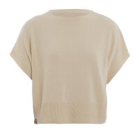 Knit Factory | Casy Strickpullover Leinen - 40/42 | Braun