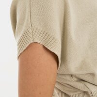 Knit Factory | Casy Strickpullover Leinen - 40/42 | Braun