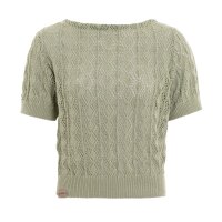 Knit Factory | Nomi Strickpullover Olive Mist - 40/42 |...