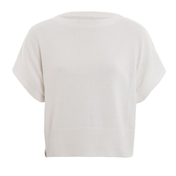 Knit Factory | Casy Strickpullover Woolwhite - 40/42 | Weiß