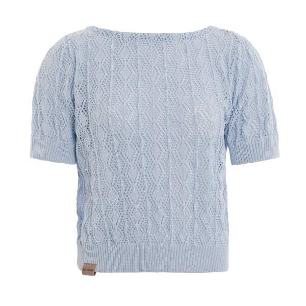 Knit Factory | Nomi Strickpullover Serein Blue - 40/42 | Hellblau