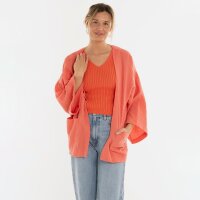 Knit Factory | Elva Kimono Kurz Sunset Orange - 36/42