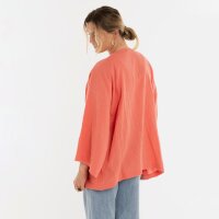Knit Factory | Elva Kimono Kurz Sunset Orange - 36/42