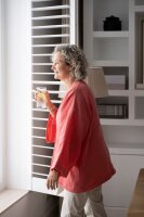 Knit Factory | Elva Kimono Kurz Sunset Orange - 36/42