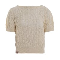 Knit Factory | Nomi Strickpullover Leinen - 40/42 | Braun