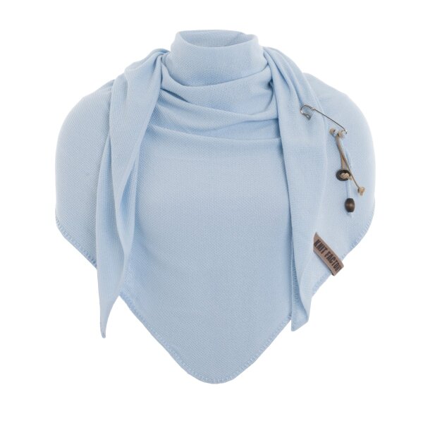 Knit Factory | Lola Dreieckstuch Serein Blue | Hellblau | 190x85 cm