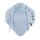 Knit Factory | Lola Dreieckstuch Serein Blue | Hellblau | 190x85 cm