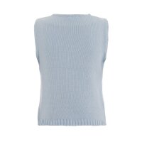 Knit Factory | Lumi Strickweste Serein Blue - 40/42 | Hellblau