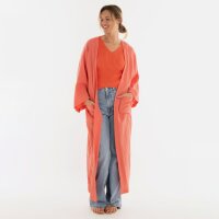 Knit Factory | Elva Kimono Lang Sunset Orange - 36/42