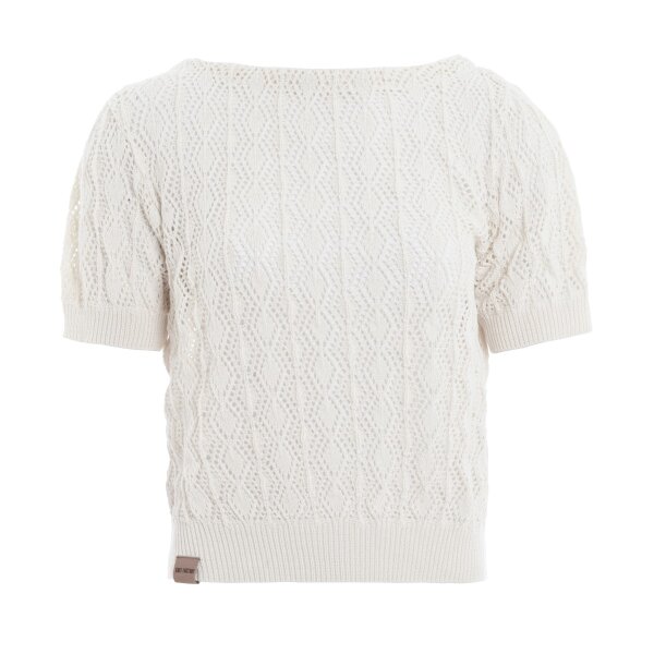 Knit Factory | Nomi Strickpullover Woolwhite - 36/38 | Weiß