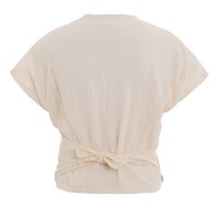 Knit Factory | Dani Wickeltop Ecru - 36/42 | Beige