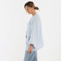 Knit Factory | Elva Kimono Kurz Serein Blue - 36/42 | Hellblau