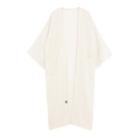 Knit Factory | Elva Kimono Lang Ecru - 36/42 | Beige