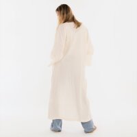 Knit Factory | Elva Kimono Lang Ecru - 36/42 | Beige