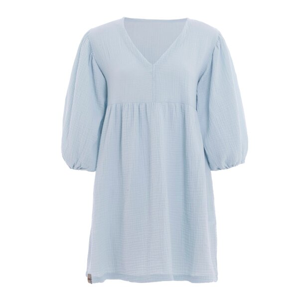 Knit Factory | Drew Kleid Serein Blue - 40/42 | Hellblau