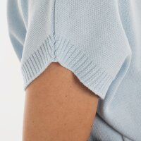 Knit Factory | Casy Strickpullover Serein Blue - 36/38 | Hellblau