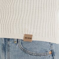 Knit Factory | Layla Gestricktes Top Woolwhite - 36/38 | Weiß
