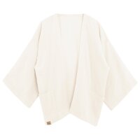 Knit Factory | Elva Kimono Kurz Ecru - 36/42 | Beige