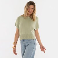 Knit Factory | Casy Strickpullover Olive Mist - 40/42 |...