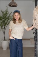 Knit Factory | Nomi Strickpullover Leinen - 36/38 | Braun