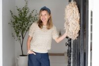 Knit Factory | Nomi Strickpullover Leinen - 36/38 | Braun