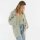 Knit Factory | Elva Kimono Kurz Olive Mist - 36/42 | Grün