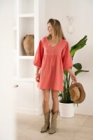 Knit Factory | Drew Kleid Olive Mist - 40/42 | Grün