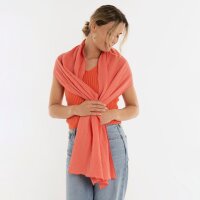 Knit Factory | Liv Schal Sunset Orange | 200x40 cm