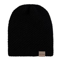 Knit Factory | Enya Mütze Schwarz | One Size