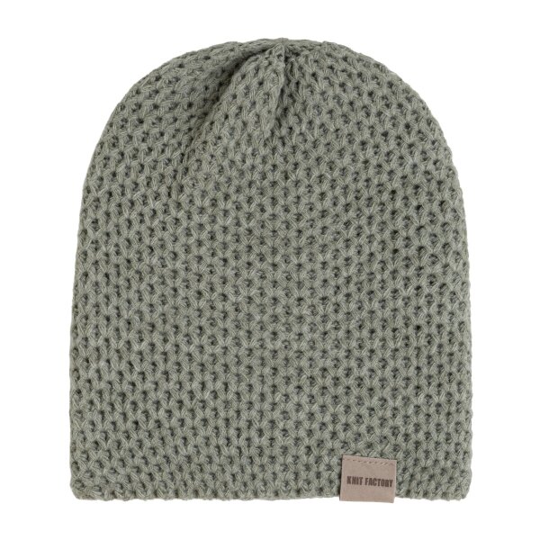 Knit Factory | Enya Mütze Urban Green | Grün | One Size