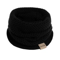 Knit Factory | Enya Rundschal Schwarz | One Size