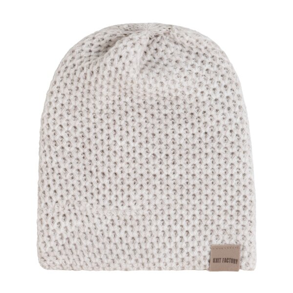 Knit Factory | Enya Mütze Beige | One Size
