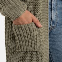 Knit Factory | Marlo Lange Strickjacke Urban Green - 40/42 | Grün