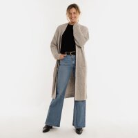 Knit Factory | Marlo Lange Strickjacke Iced Clay - 36/38...