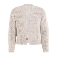 Knit Factory | Marlo Kurze Strickjacke Beige - 40/42