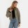 Knit Factory | Marlo Kurze Strickjacke Urban Green - 36/38 | Grün