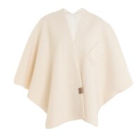 Knit Factory | Lina Wickelweste Ecru | Creme | One Size