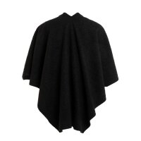 Knit Factory | Lina Wickelweste Schwarz | One Size