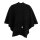 Knit Factory | Lina Wickelweste Schwarz | One Size
