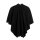 Knit Factory | Lina Wickelweste Schwarz | One Size