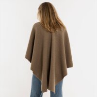Knit Factory | Lina Wickelweste Taupe | Braun | One Size
