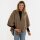 Knit Factory | Lina Wickelweste Taupe | Braun | One Size