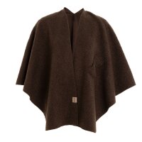 Knit Factory | Lina Wickelweste Dunkelbraun | One Size
