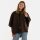Knit Factory | Lina Wickelweste Dunkelbraun | One Size