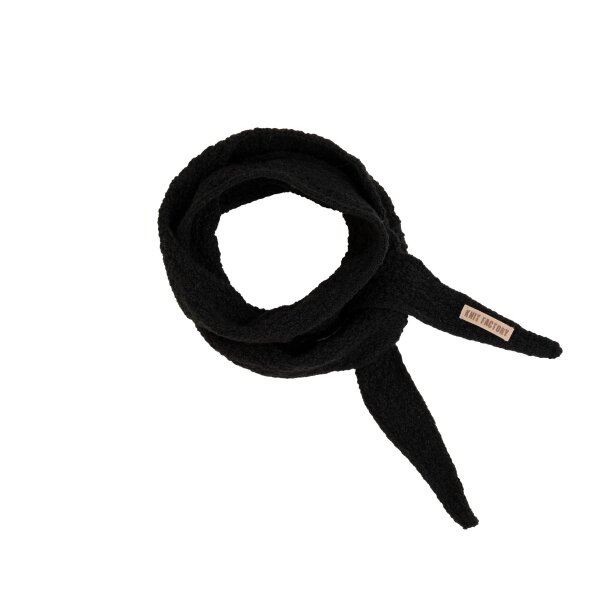 Knit Factory | Sana Mini Schal Schwarz