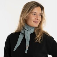 Knit Factory | Sana Mini Schal Stone Green | Grün